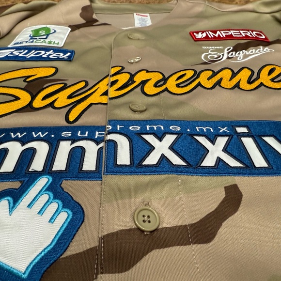 Supreme Gray and Brown Camouflage Jersey - Picture 12 of 12